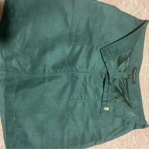 Banana Republic Forest Green Mini Skirt